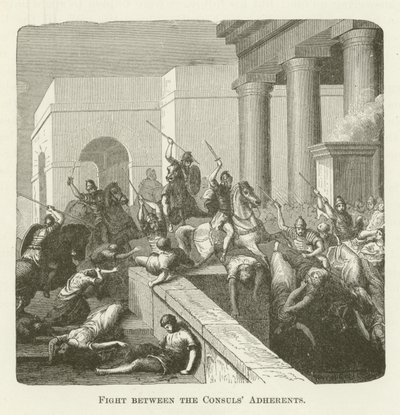Lucha entre los adherentes de los cónsules de English School