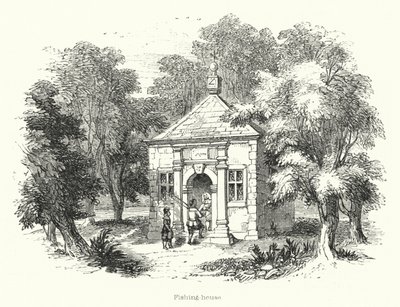 Casa de Pesca (grabado) de English School