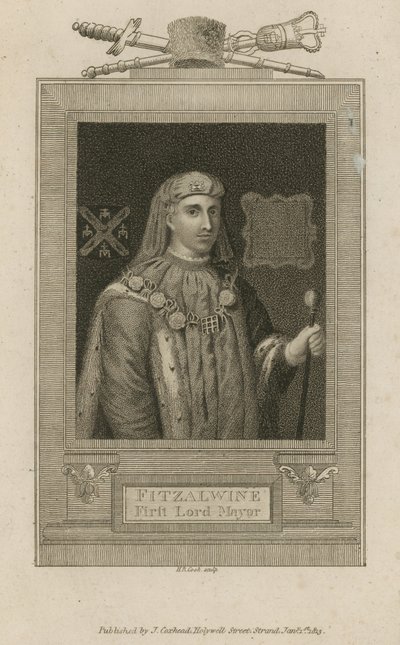 Fitzalwine, primer Alcalde de Londres de English School
