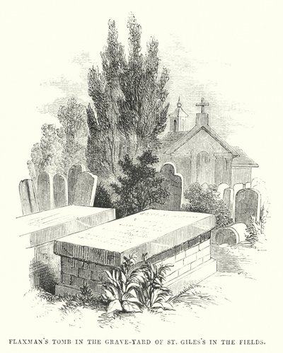 Tumba de Flaxman en el cementerio de St Giles