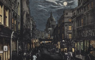 Fleet Street y St Pauls, Londres de English School