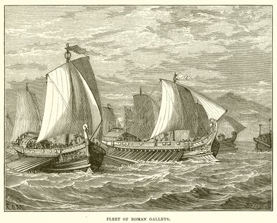 Flota de galeras romanas de English School
