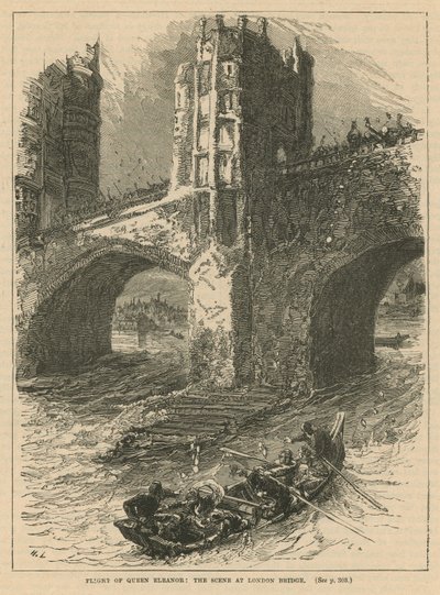 La huida de la Reina Leonor de English School