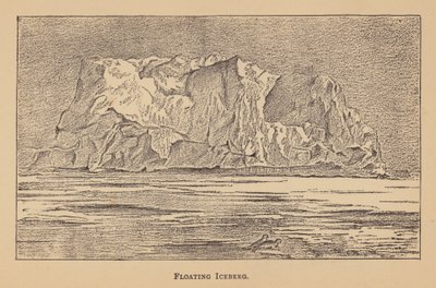 Iceberg flotante (litografía) de English School