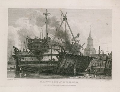 Dique flotante en Rotherhithe de English School