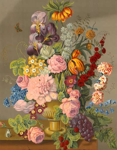 Exhibición floral de English School