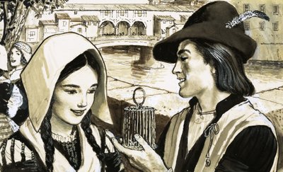 Escena florentina de English School