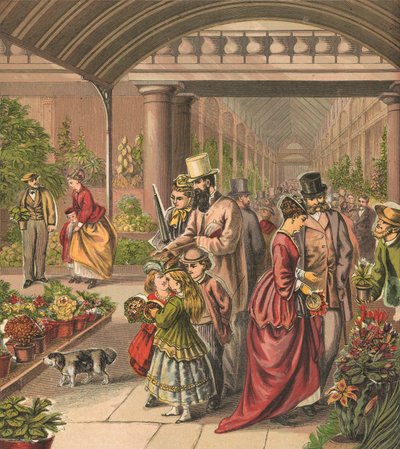 Mercado de flores de English School