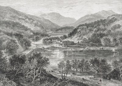 Flowerdale, Gairloch en c.1880, de 