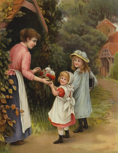 Flores para el profesor (cromolito) de English School