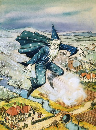 Mago volador de English School