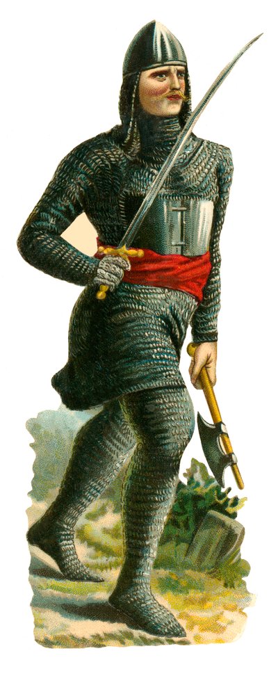 Soldado de a pie del Rey Enrique II, 1155-1189 de English School