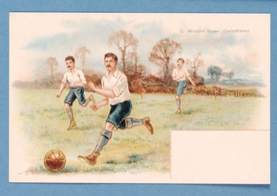 Padre Futbolista, c.1890-1900 de English School