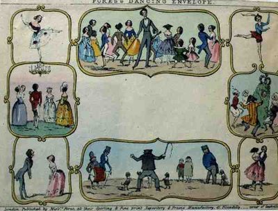 El Sobre Bailarín de Fores, pub. por Messrs Fores, c.1840 de English School