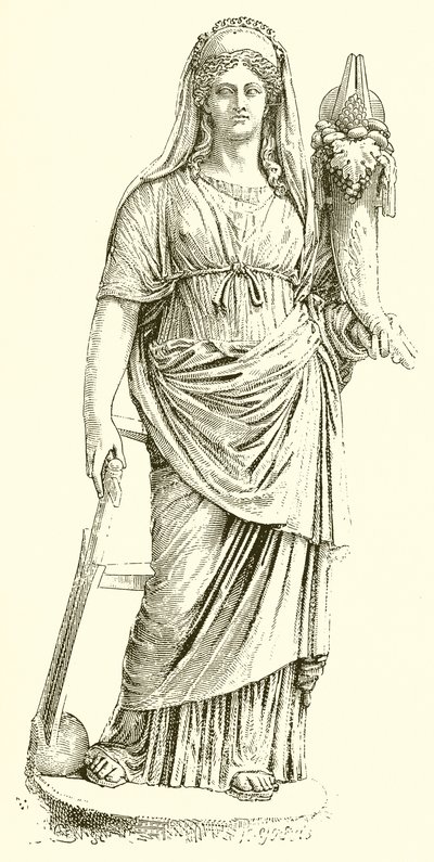 Fortuna (Estatua en el Vaticano) de English School