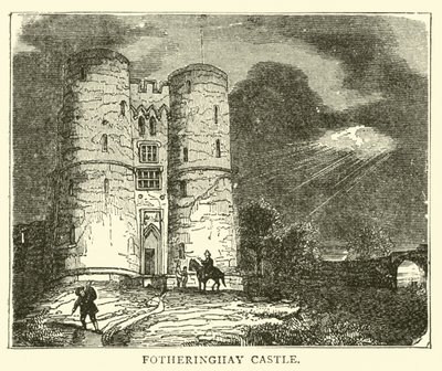Castillo de Fotheringhay de English School