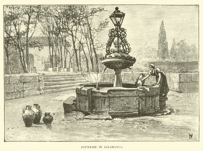 Fuente en Salamanca de English School