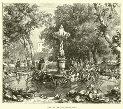 Fuente en el Acqua Sola de English School
