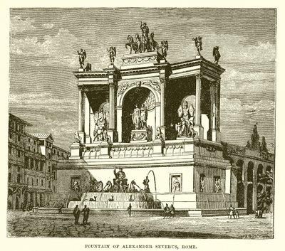 Fuente de Alejandro Severo, Roma de English School
