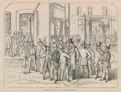 Las cuatro de la tarde: Tattersalls de English School