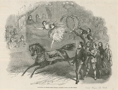 Franconi en Drury Lane - Mddle Palmyre Anato en el Círculo de English School