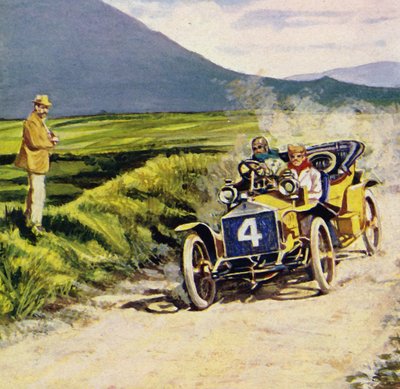 Fred Royce fabricó un coche que atrajo la atención de Charles Rolls de English School