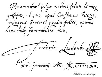Frederic Lindenbrog de English School