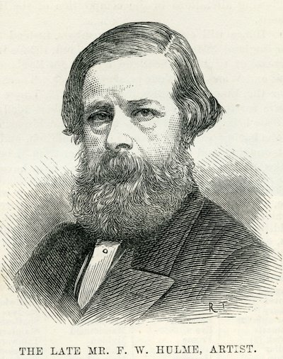 Frederick William Hulme (1816-84) de The Illustrated London News 6 de diciembre de 1884 de English School