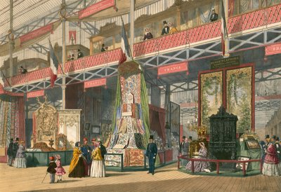 Sección francesa de la Gran Exposición de 1851 de English School