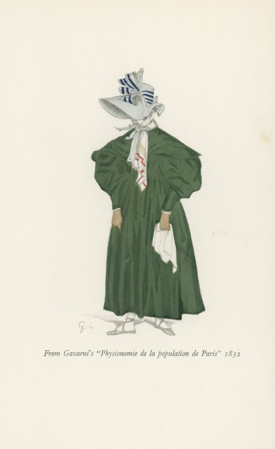 De Gavarnis Psysionomie de la Population de París 1832 de English School