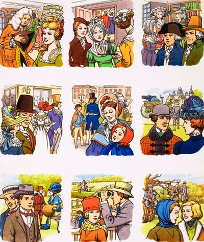 Desde entonces hasta ahora: Sombreros y gorras de English School