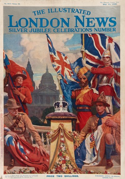 Portada de The Illustrated London News, número de las bodas de plata de English School