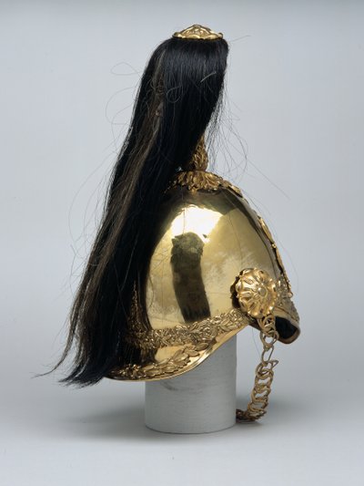 Casco de gala completa, 7º Dragones de la Princesa Real, 1854-c.1863 de English School