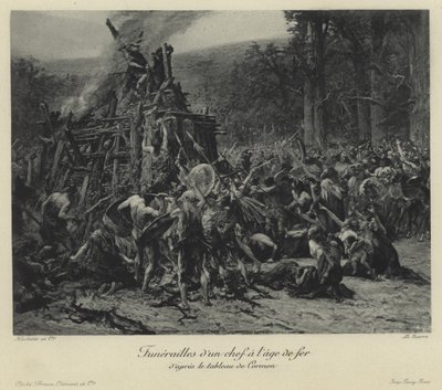 Funeral de un jefe de la Edad de Hierro de English School