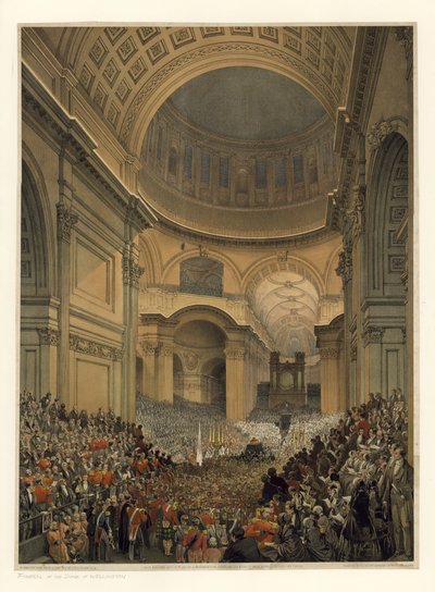 Funeral del Duque de Wellington de English School