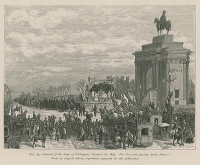 Funeral del Duque de Wellington de English School