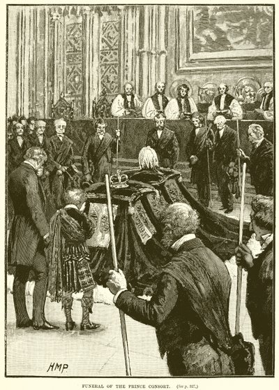 Funeral del Príncipe Consorte de English School