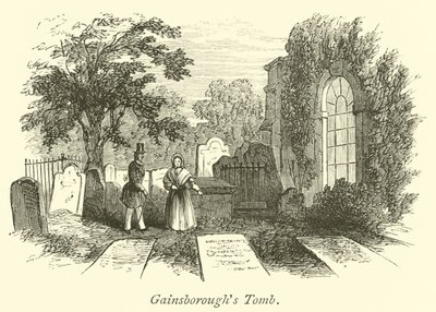 Tumba de Gainsborough de English School