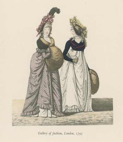Galería de Moda, Londres, 1795 de English School