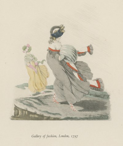 Galería de Moda, Londres, 1797 de English School