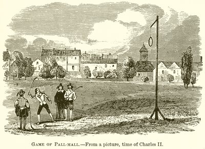 Juego de Pall-Mall de English School