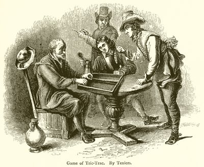 Juego de Tric-Trac. Por Teniers de English School
