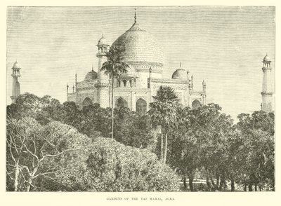 Jardines del Taj Mahal, Agra de English School
