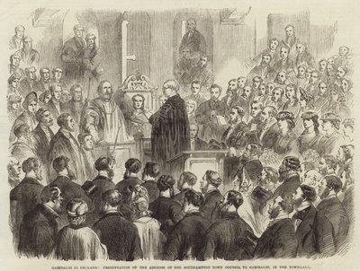 Garibaldi en Inglaterra de English School