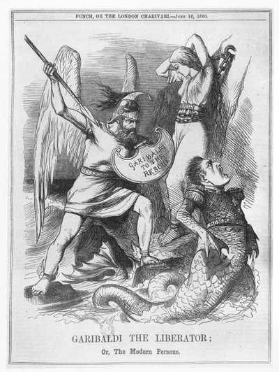 Garibaldi el Libertador, o El Perseo Moderno, de 