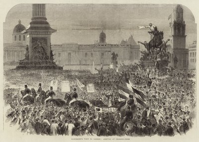 La visita de Garibaldi a Londres de English School