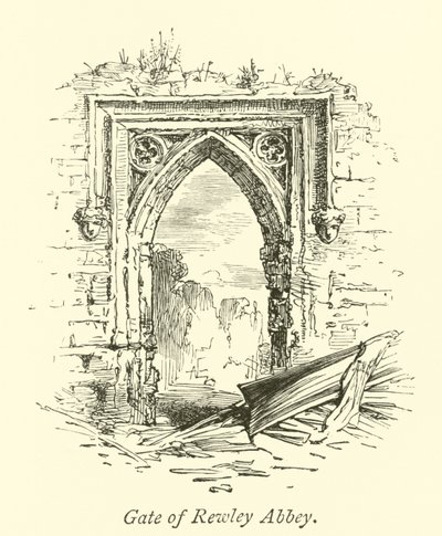 Puerta de la abadía de Rewley de English School