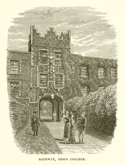 Puerta, Jesus College de English School