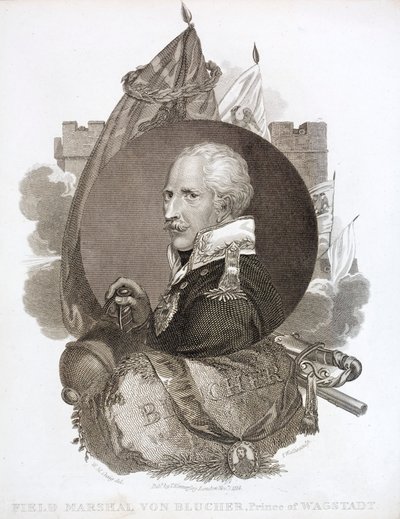 Gebhard von Blucher, Mariscal de Campo Prusiano de English School