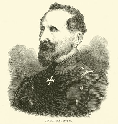 General Blumenthal, noviembre 1870 de English School